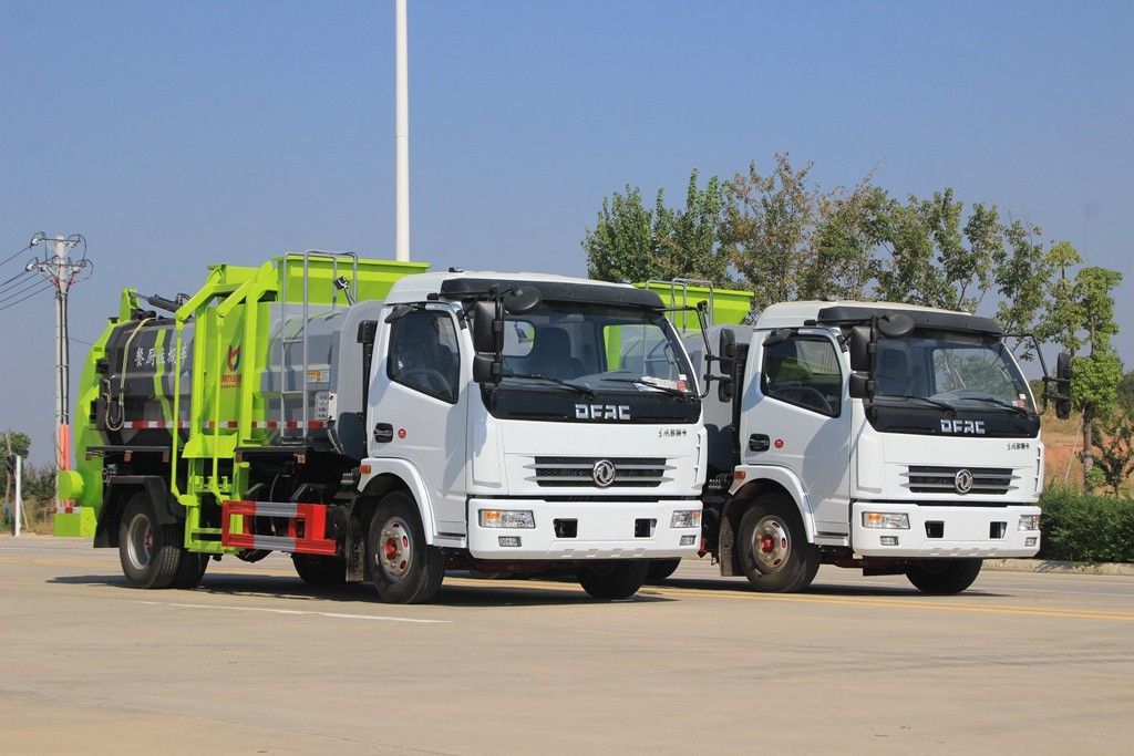 東風(fēng)大多利卡餐廚垃圾車高清圖