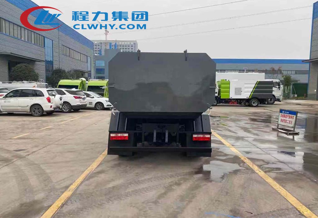 東風(fēng)福瑞卡掛桶垃圾車(chē)高清圖