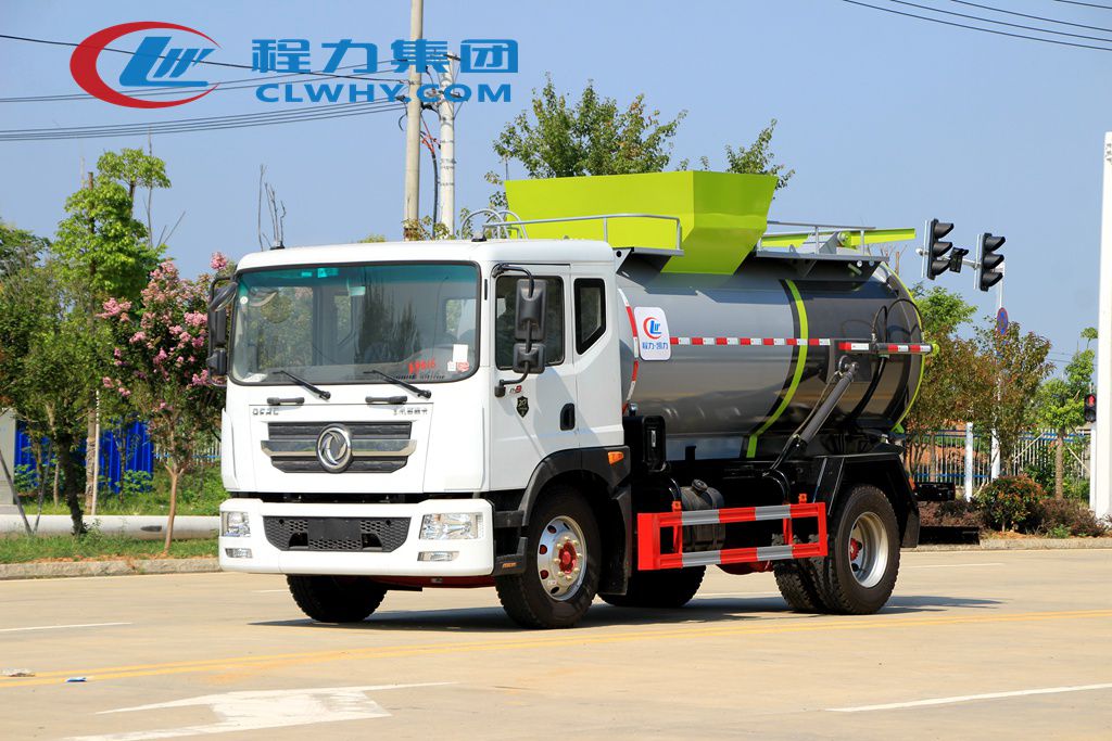 東風(fēng)D9餐廚式垃圾車高清圖