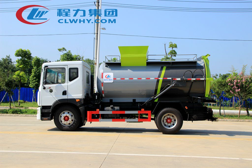 東風(fēng)D9餐廚式垃圾車高清圖