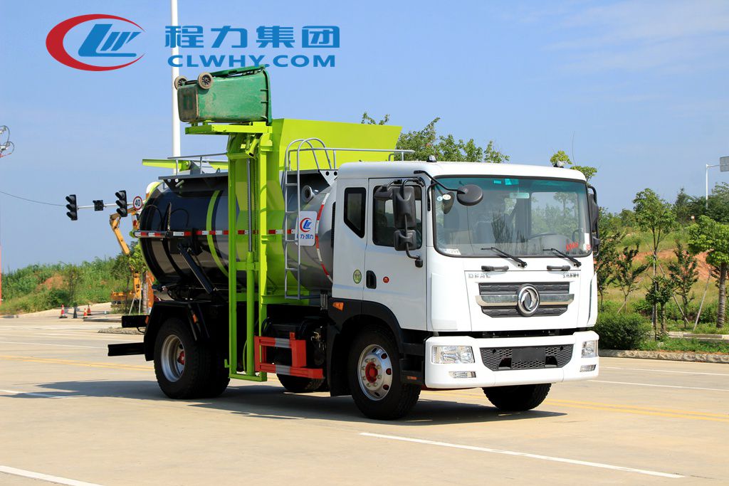 東風(fēng)D9餐廚式垃圾車高清圖