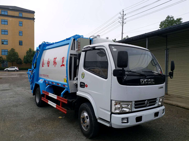 廣東客戶訂購(gòu)壓縮式垃圾車(圖5)